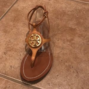 Tory Burch tan sandals size 8